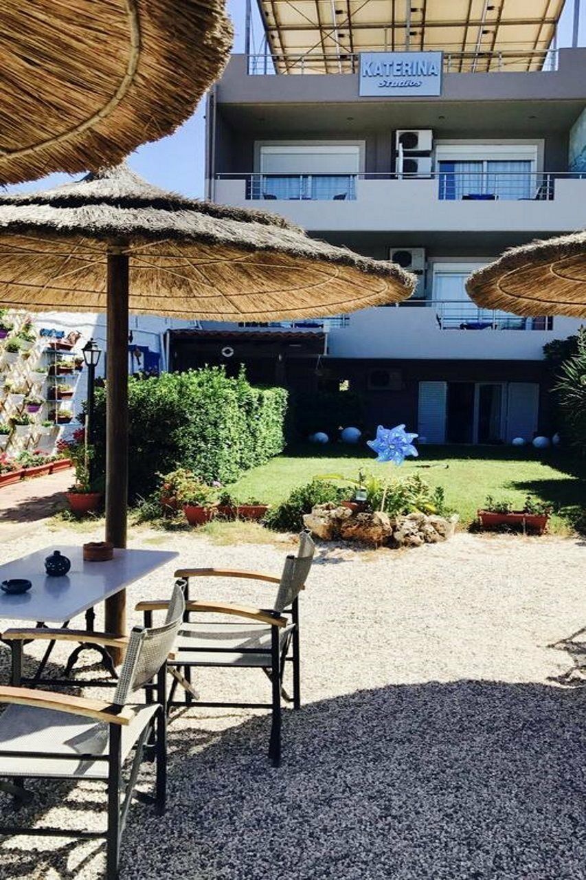 Katerina Seaside Studios Platanias  Exterior photo